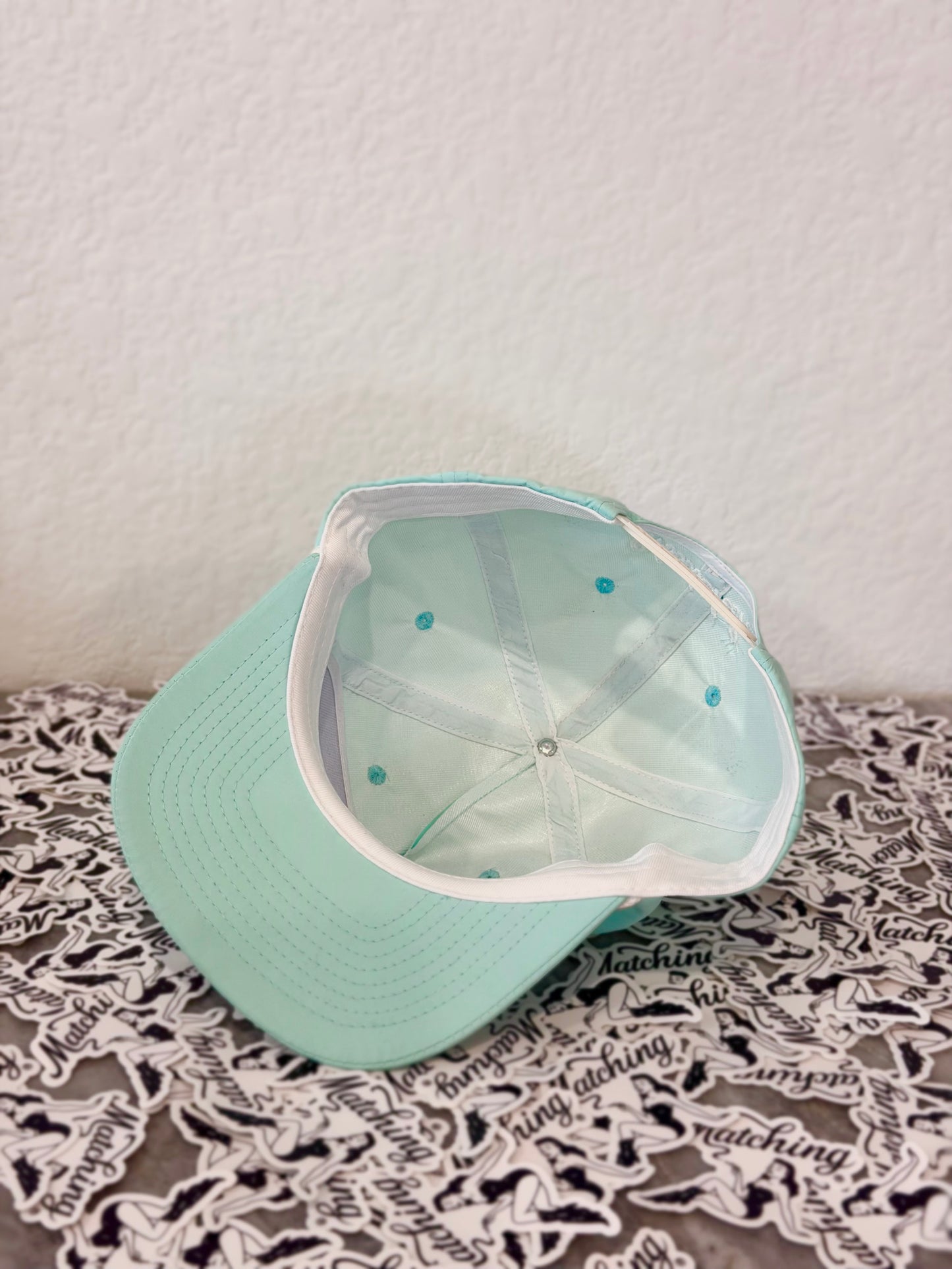 Matching® “Even When You’re Not” Hat – Aqua Edition