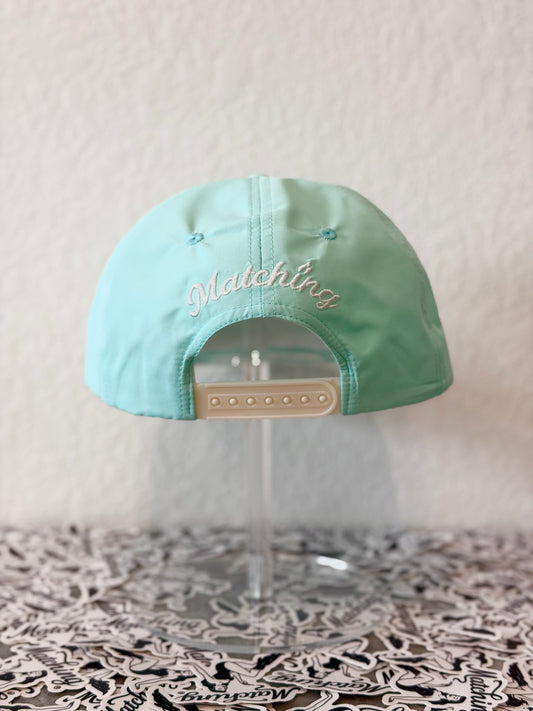 Matching® “Even When You’re Not” Hat – Aqua Edition