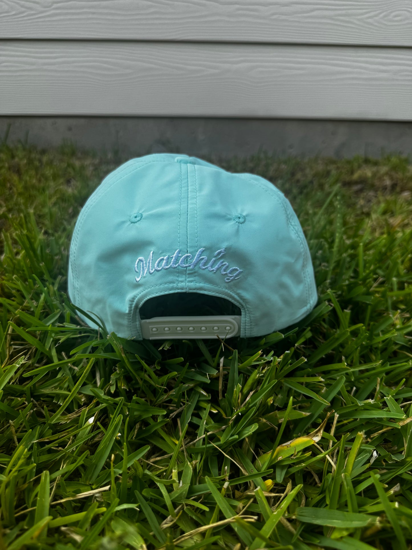 Matching® “Even When You’re Not” Hat – Aqua Edition