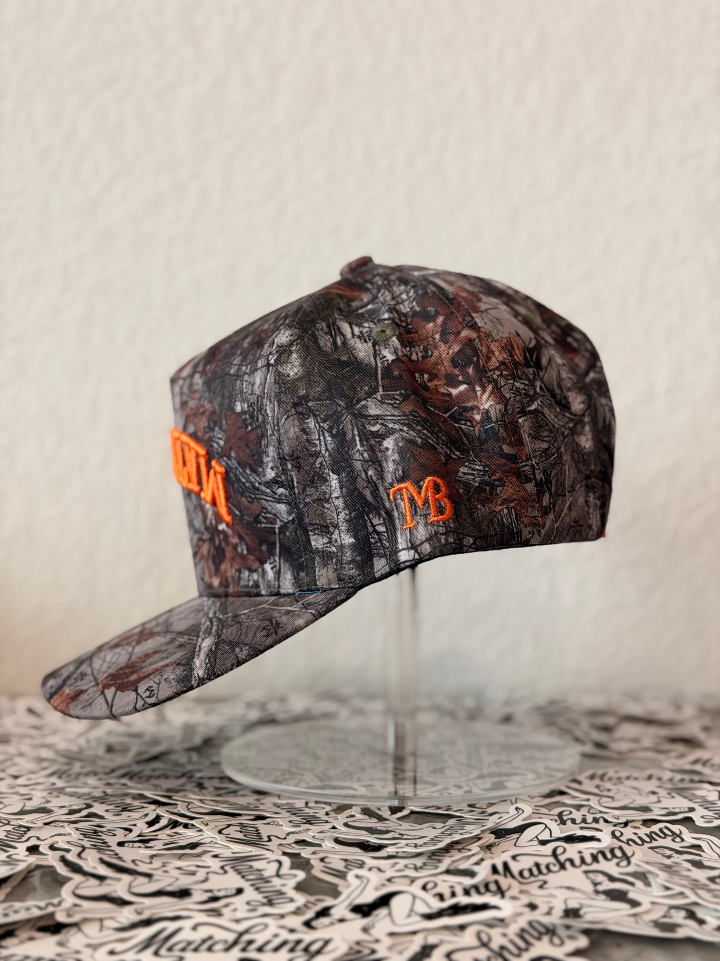 Matching® Camo Upside-Down Trucker