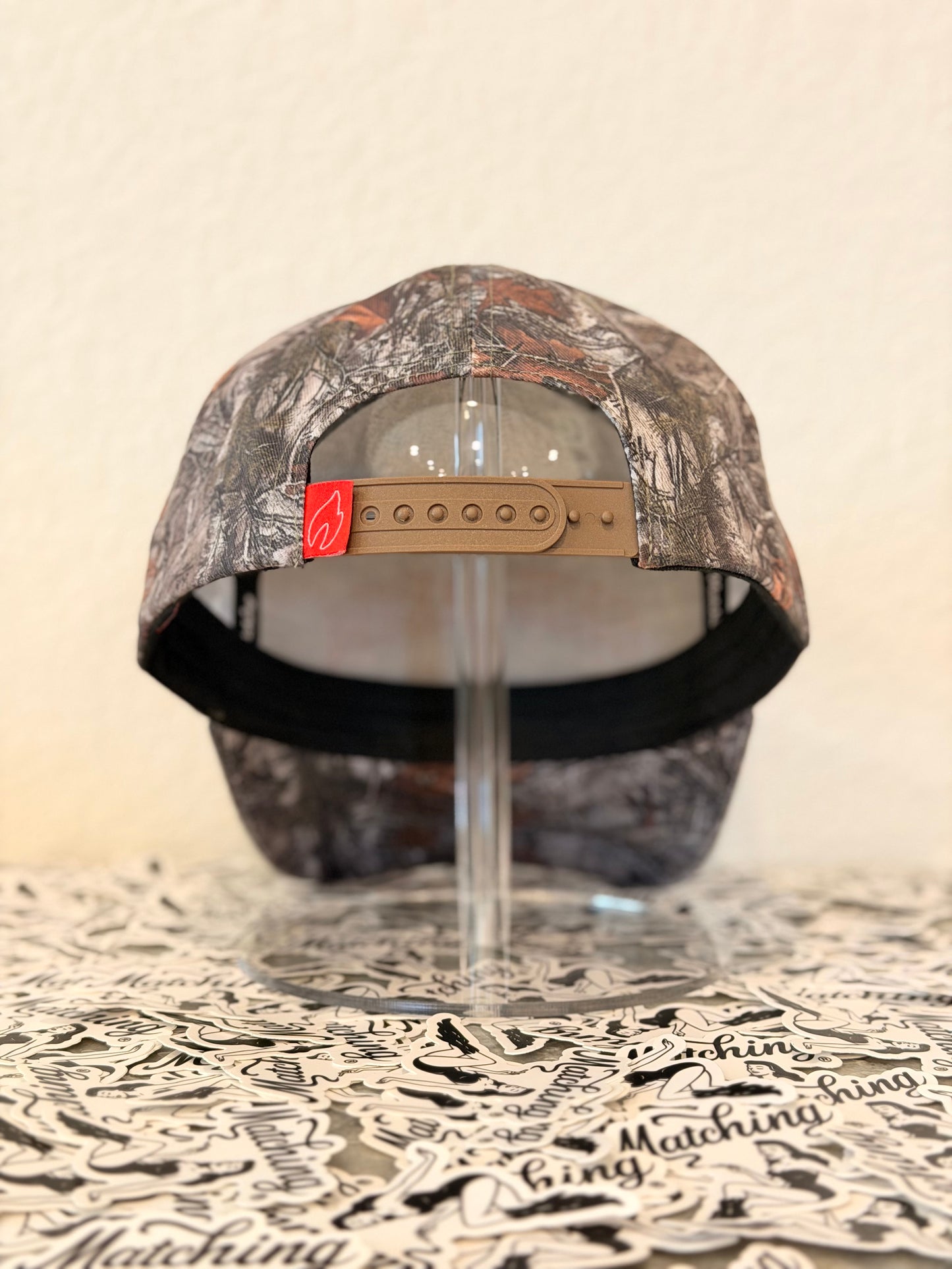 Matching® Camo Upside-Down Trucker