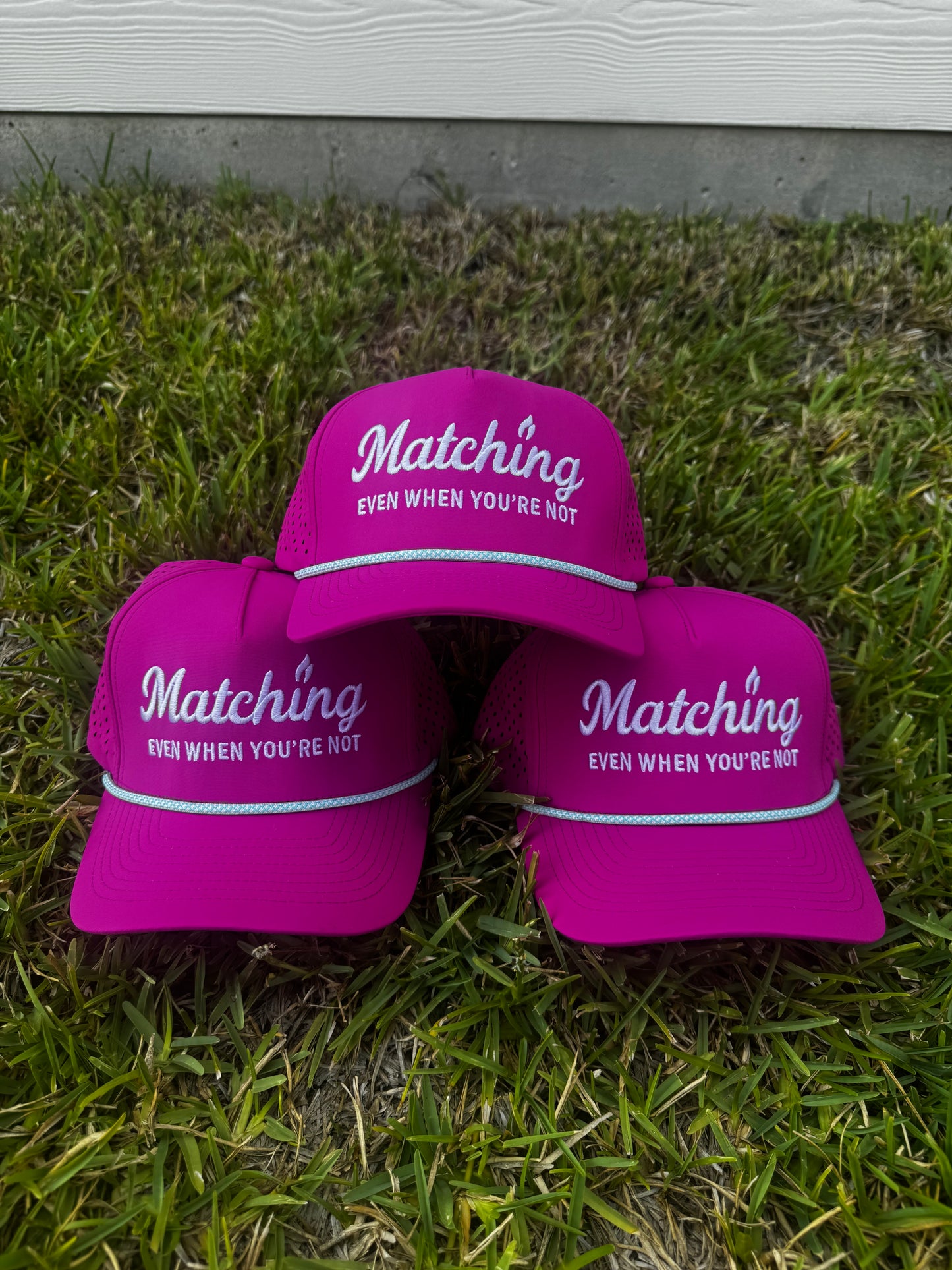 Matching® “Even When You’re Not” Hat – Magenta Edition