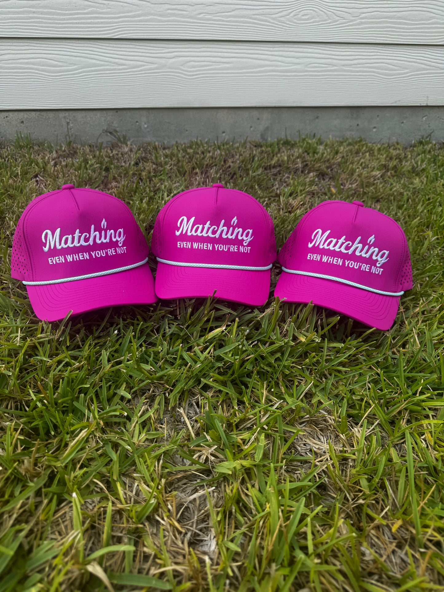 Matching® “Even When You’re Not” Hat – Magenta Edition